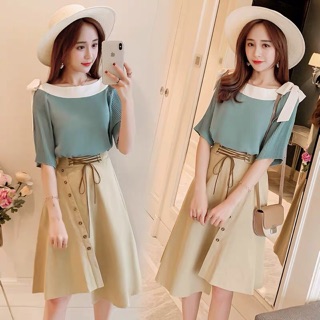 Set váy cho con bú công sở size m-2xl(quảng châu)