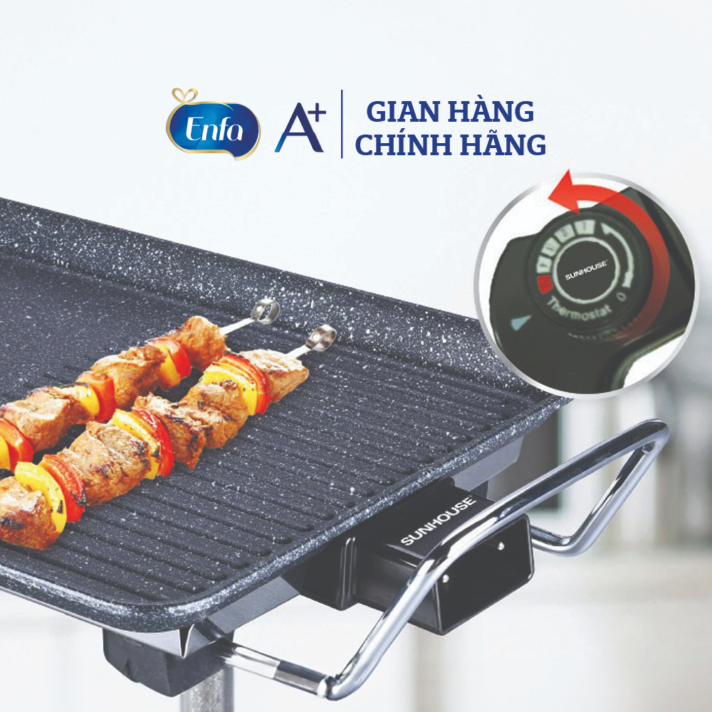 [MKB Gift] Vỉ nướng điện Sunhouse