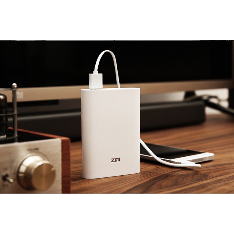 Xiaomi ZMI MF855 Wireless Wi-Fi Router Power Bank -White