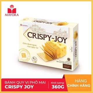 Bánh Quy Crispy-Joy Vị Phô Mai Hộp 360gam