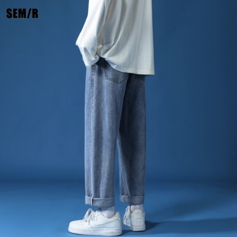 Quần jeans, Quần baggy nam, Dáng suông rộng TR01 phong cách hàn quốc hot 2021-Trend Clothing!