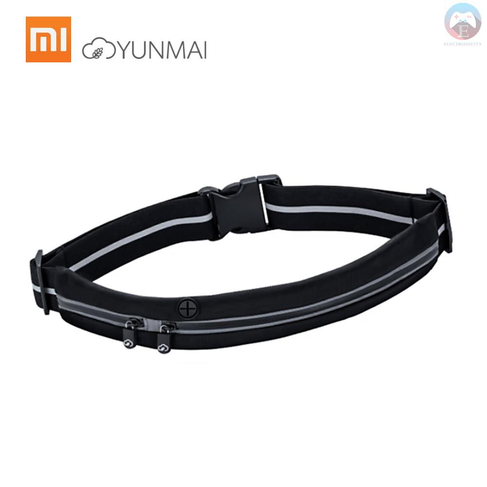 Ê Xiaomi YUNMAI Outdoor Running Waist Bag Sports Gym Fitness Pack Waterproof Reflective Hidden Earphone Holes Mobile Phone Holder Jogging Belt Bags