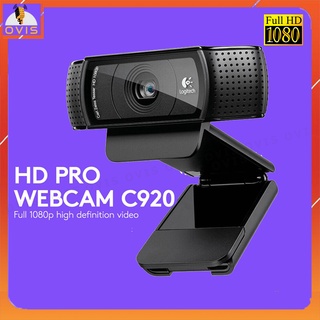 Logitech C920 Pro - Webcam Máy Tính Chất Lượng HD 1080p, Tích Hợp Micro Stereo, Tự Lấy Nét [HÀNG CHÍNH HÃNG]