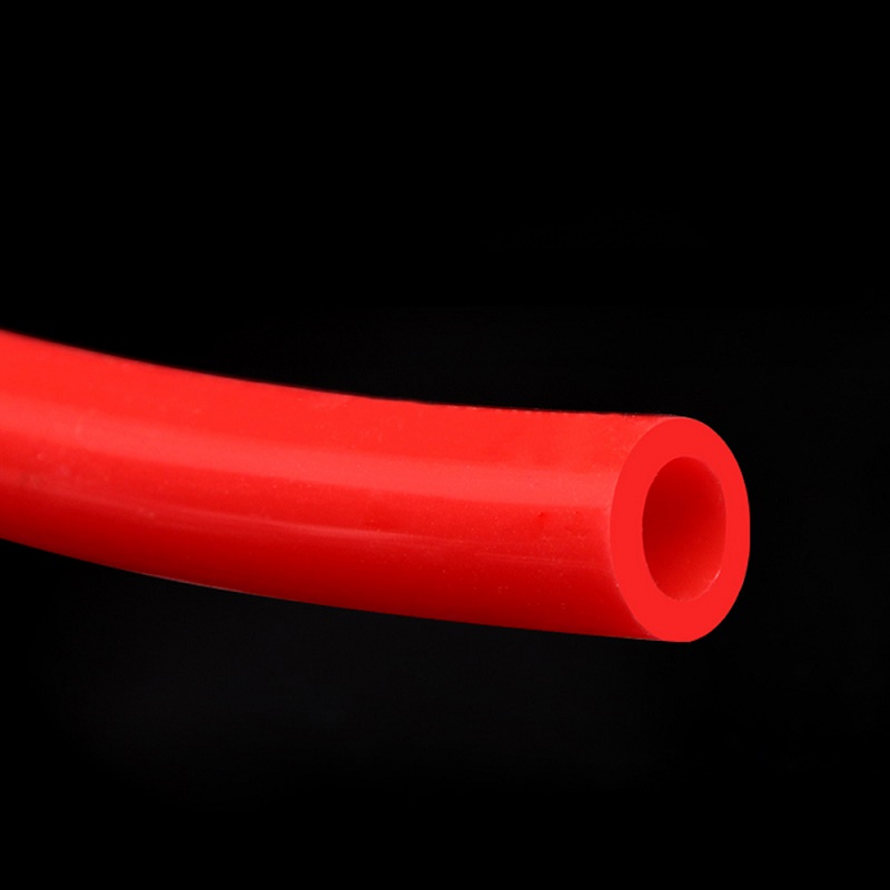 1M Food Grade Red Silicone Tube ID 2 3 4 5 6 8 10 14mm Rubber Hose Flexible Soft Pipe For Aquarium Air Pump Ống Cao Su Bơm Hơi Bể Cá