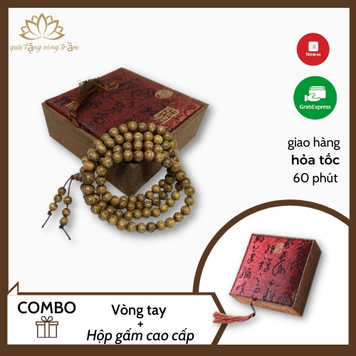 Vòng Tay Trầm Hương , Chuỗi 108 Hạt Trầm Kèm Hộp Gấm Cao Cấp | BigBuy360 - bigbuy360.vn
