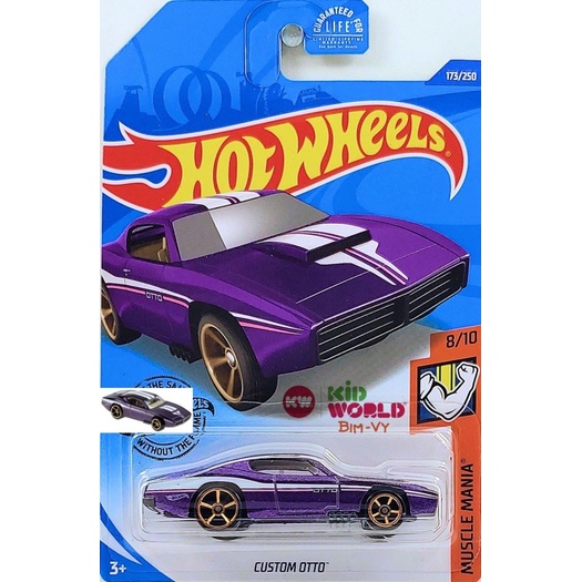 Xe mô hình Hot Wheels basic Custom Otto GHD11, 40K.