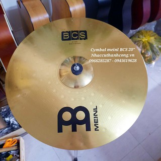 LÁ XANH PAN ĐỒNG 20INCH HÃNG MEINL ĐỨC
