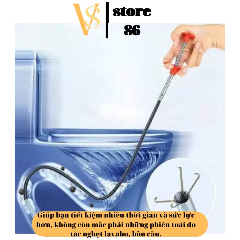 Cây Gắp Rác Thông Cống Siêu Tiện Lợi 90cm