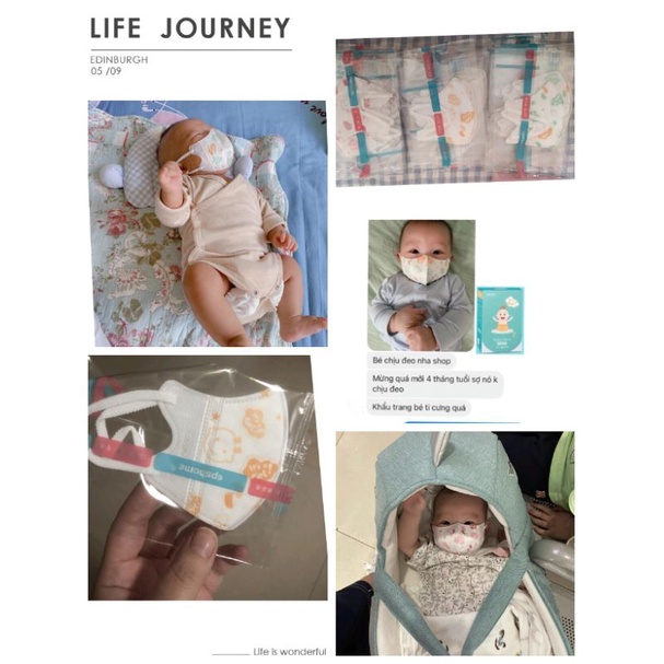 〈𝙊𝙧𝙙𝙚𝙧〉 Khẩu trang KF94 cao cấp «ᴍɪⲛɪ» cho bé sơ sinh - 𝙉𝙚𝙬𝙗𝙤𝙧𝙣 𝘽𝙖𝙗𝙮's Dust Mask | BigBuy360 - bigbuy360.vn