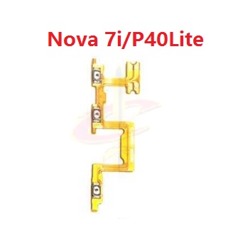 Cáp Dây Nút Nguồn âm lượng Cho Điện Thoại huawei nova 7i P40 lite 4G
