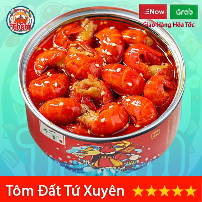 Tôm Hùm Đất Đóng Hộp Sốt Cay