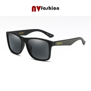 Kính mát thời trang nam nữ NVfashion PE304, gọng vuông tròng phân cực chống tia uv (nhiều màu)