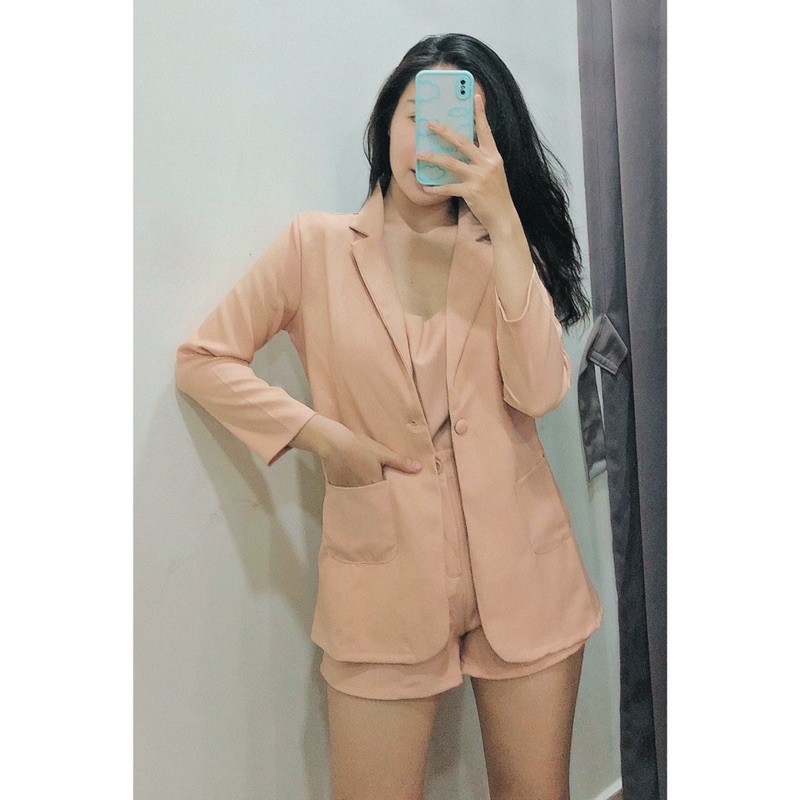 Set áo vest 3 món ulzzang