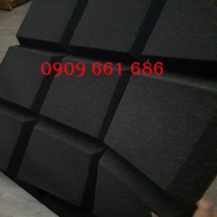 Mút tiêu âm 3 ô vuông tấm 50*50cm dày 4cm 3*3 ô