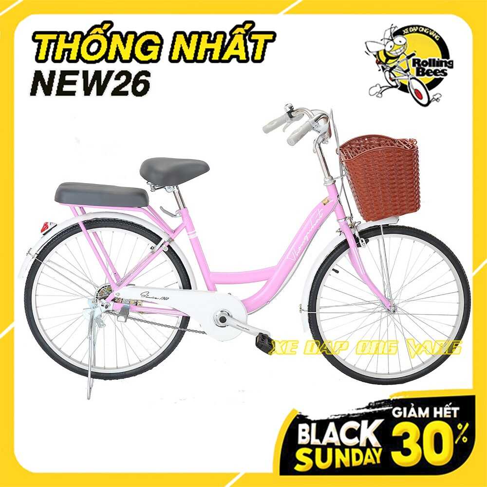 Xe đạp Mini Nữ Chính Hãng Thống Nhất màu sắc tươi sáng trẻ trung