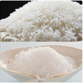 Gạo Muối cúng kiến,thờ cúng (có dĩa)