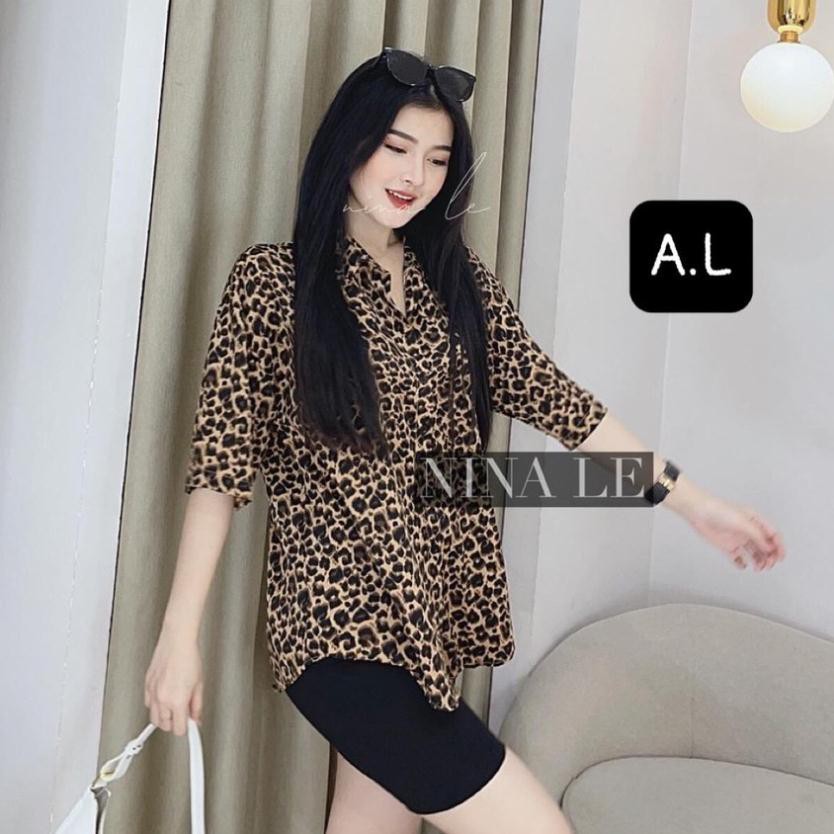 [ Hàng Đẹp Bán Shop ] Áo sơ mi báo , sơ mi ngựa vằn tay lỡ, Sơ mi nữ tay lỡ hàng quảng châu | BigBuy360 - bigbuy360.vn
