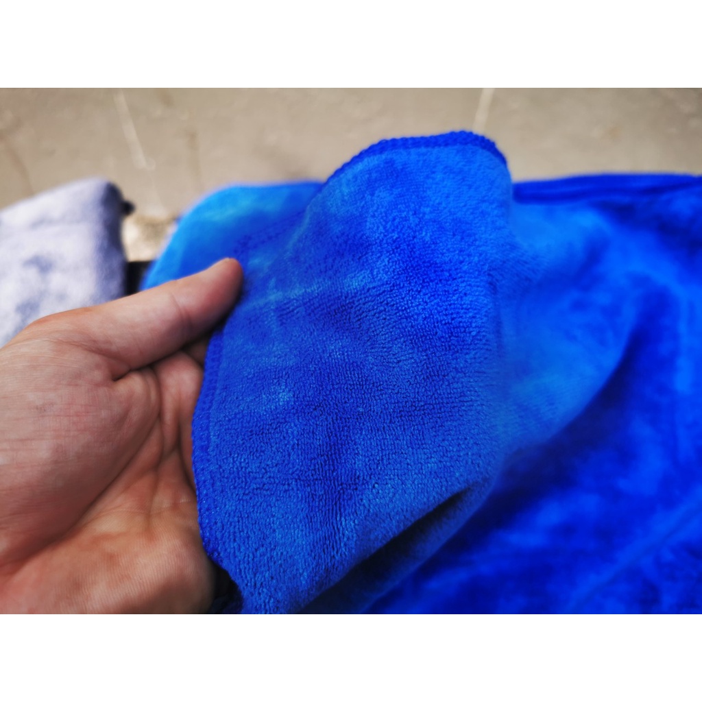 Khăn SGCB Microfiber Waxtowel Lau Xe Siêu Thấm Hút 384GSM 60X160CM