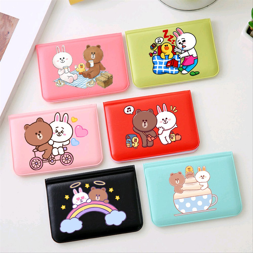 Ví đựng card mini gấu brown thỏ cony VDCI5