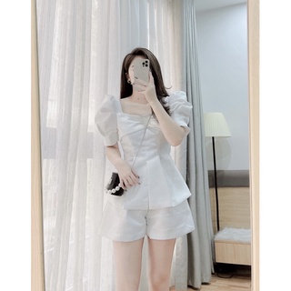 Set tafta nơ ngực (đen/trắng)