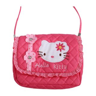 Túi đeo chéo bé gái elsa & hello kitty