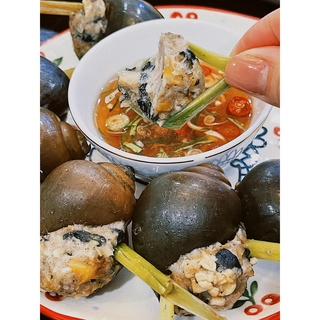 Ốc nhồi thịt đóng khay [ Hỏa tốc hà nội ] [ Hana Food ]