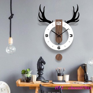 Đồng Hồ Treo Tường Bằng Acrylic 2048 Thiết Kế Sáng Tạo Phong Cách Bắc Âu