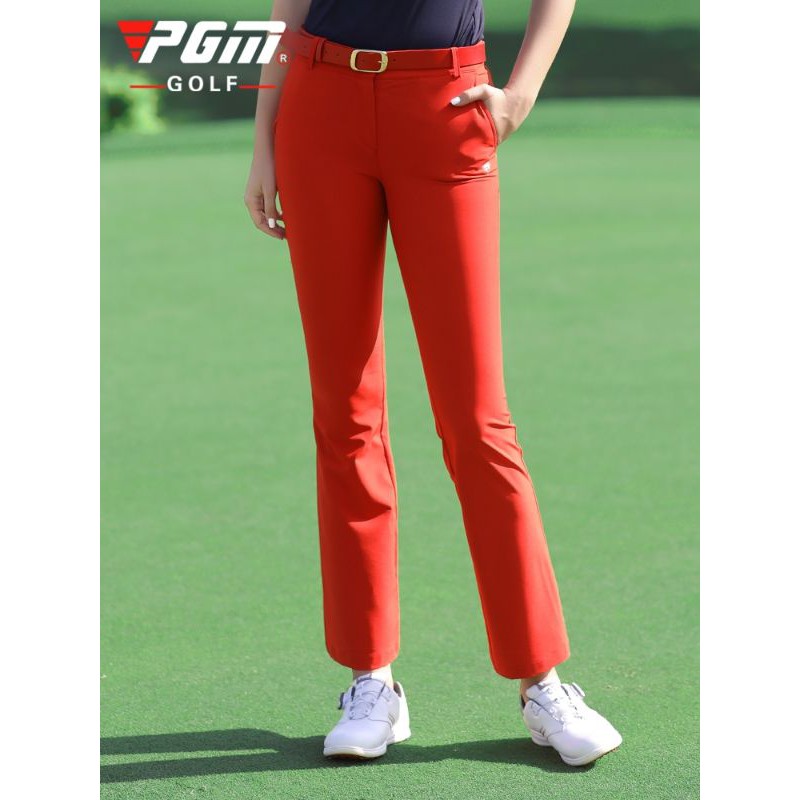 Quần golf PGM 2021 mới quần dành cho phụ nữ mùa xuân và mùa hè quần dài quần chơi golf