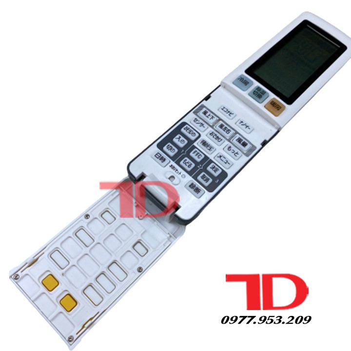 Remote máy lạnh Panasonic nội địa đầy đủ chế độ