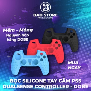 Vỏ bọc tay cầm PS5 bằng silicon mềm l Chính Hãng Dobe