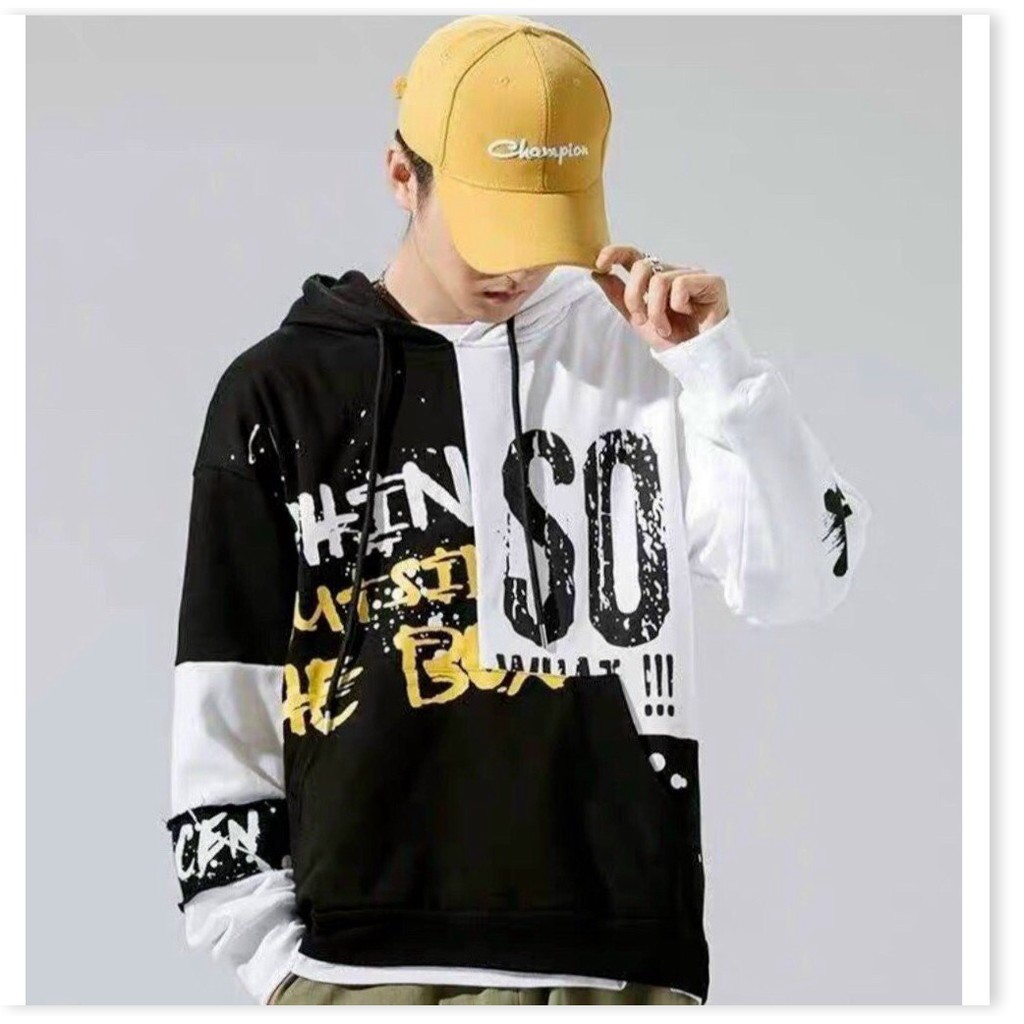 ÁO KHOÁC NỈ HOODIES NAM NỮ FORM RỘNG , HỌA TIẾT PHỐI MÀU CỰC MỚI , DÀNH CHO CÁC BẠN TRẺ SOZK LANA FASHION