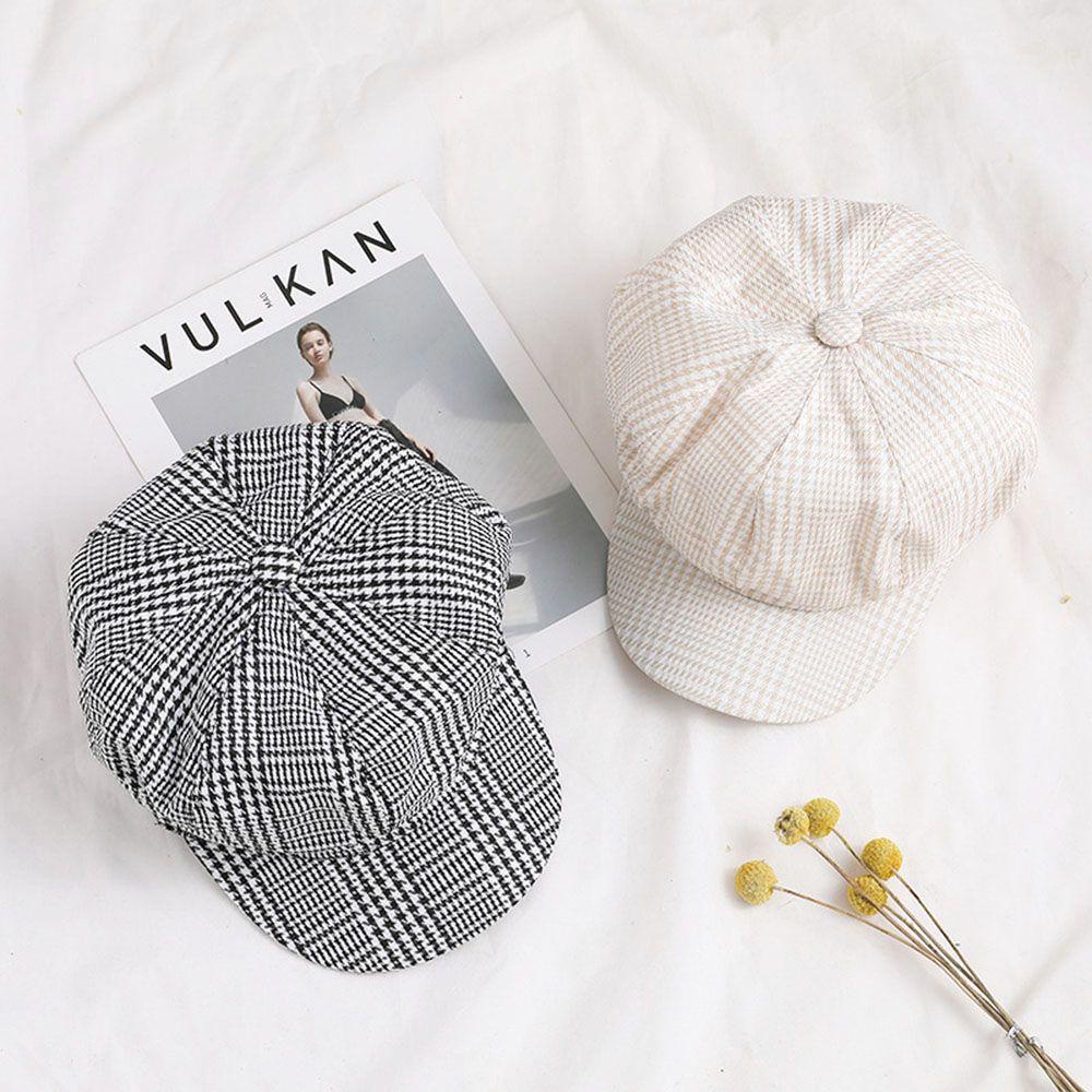 Mũ Nồi Màu Ngà Giữ Ấm Mùa Thu Cho Nữ