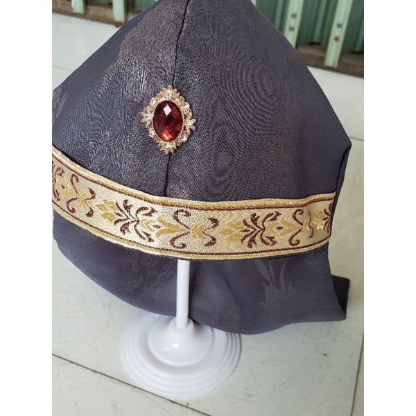 Mũ hanbok vải gấm hàn