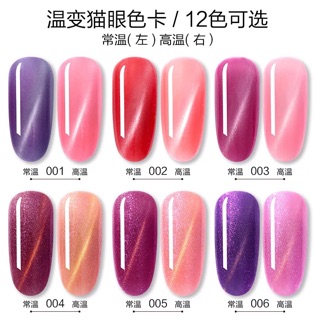 Sơn gel mắt mèo đổi màu
