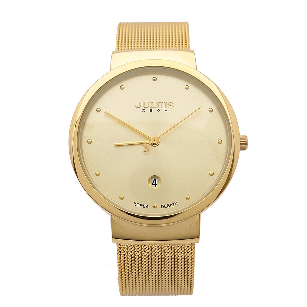 Đồng hồ Nam Julius JU1052 siêu mỏng (Vàng)