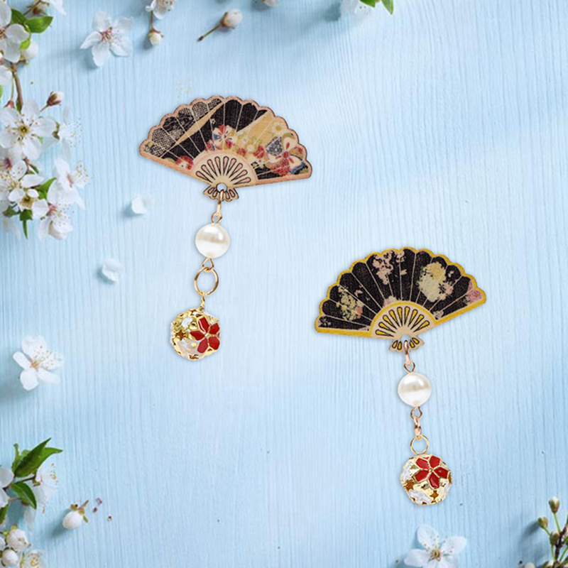 Trâm Cài Tóc Đính Ngọc Trai Phong Cách Nhật Bản