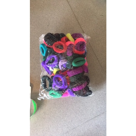 Chun buộc tóc nhiều màu cho nữ