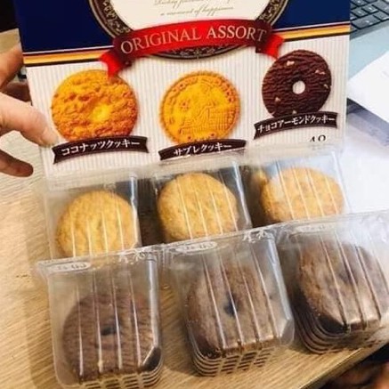 BÁNH QUY COOKIES ORIGINAL ASSORT 48 GÓI NHẬT BẢN