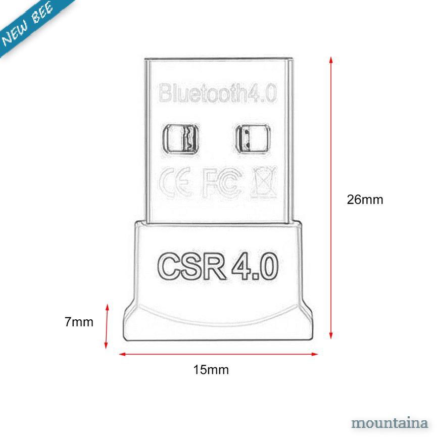 Usb 2.0 Csr 4.0 Dongle Không Ổ Đĩa Cho Pc Laptop