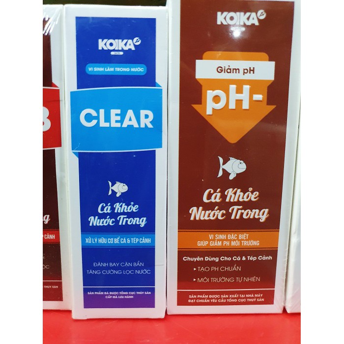 COMBO SẢN PHẨM MỚI KOIKA PSB CLEAR PH BAC+