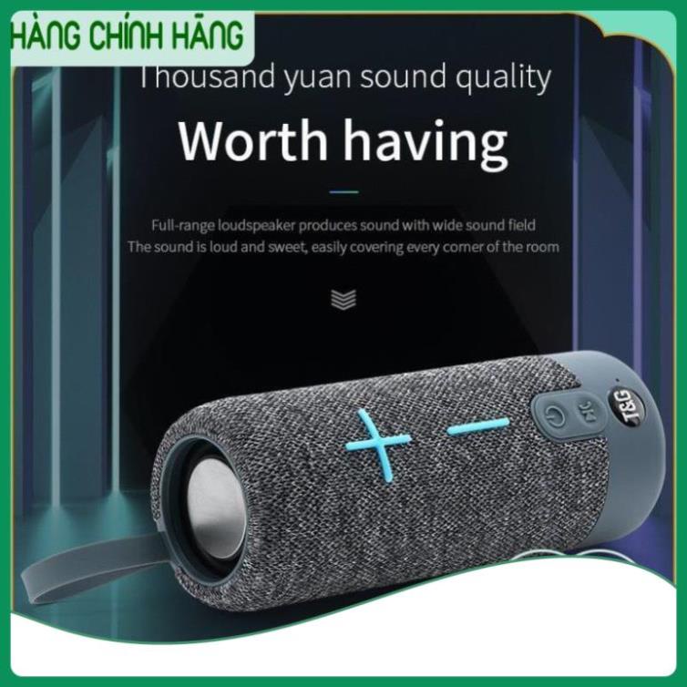 Loa Bluetooth Mini T&G 619 Cao Cấp, Âm Trầm Siêu Hay Bass Khoẻ Có Dây Đeo Cho laptop PC BH 12 tháng