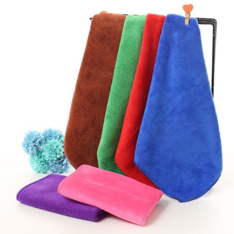 Khăn làm nail, khăn lau đa năng, kích thước 30x30cm sợi bông mịn thấm hút cực tốt ko ra lông