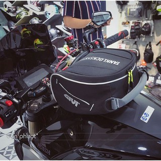 Combo Túi Gài Bình Xăng GIVI EA123 Và Ngàm Dành Cho Xe CB300R, CB150R Exmotion