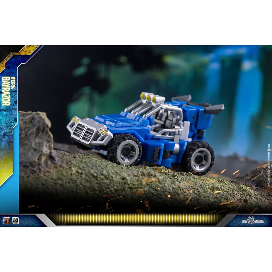 Mô hình Transformer robot biến hình IF EX 54 Bayrazor