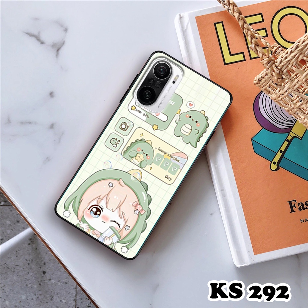 Ốp lưng Xiaomi Redmi K40 - Redmi K40 Gaming - Mi 11X - Ốp in hình khủng long,dinosaur dễ thương