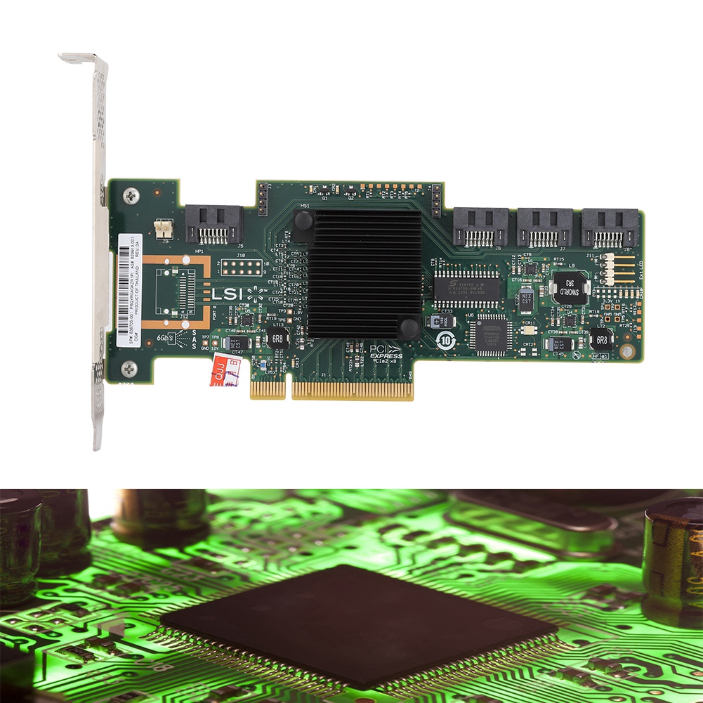 Card SAS RAID 9212-4i Controller 6GB lsi 4 cổng