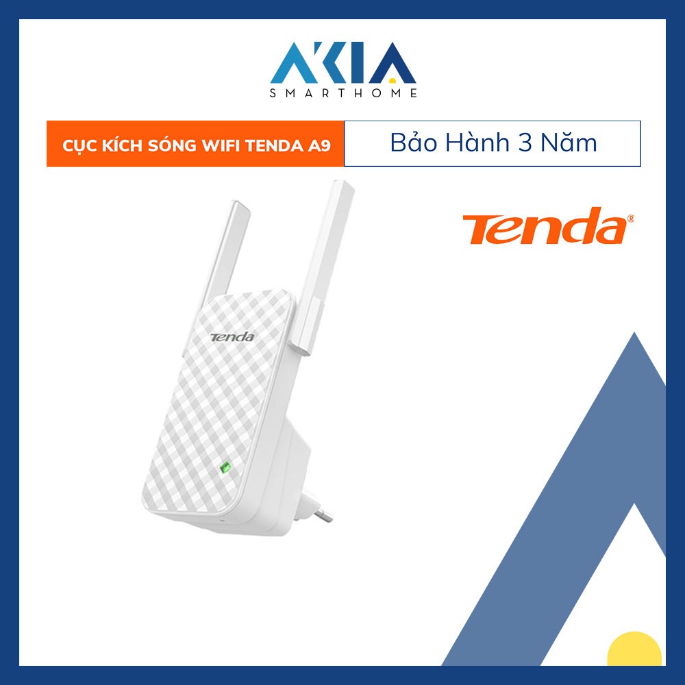 Bộ Kích Sóng Wifi Repeater 300Mbps Tenda A9 - Hàng Chính Hãng | BigBuy360 - bigbuy360.vn