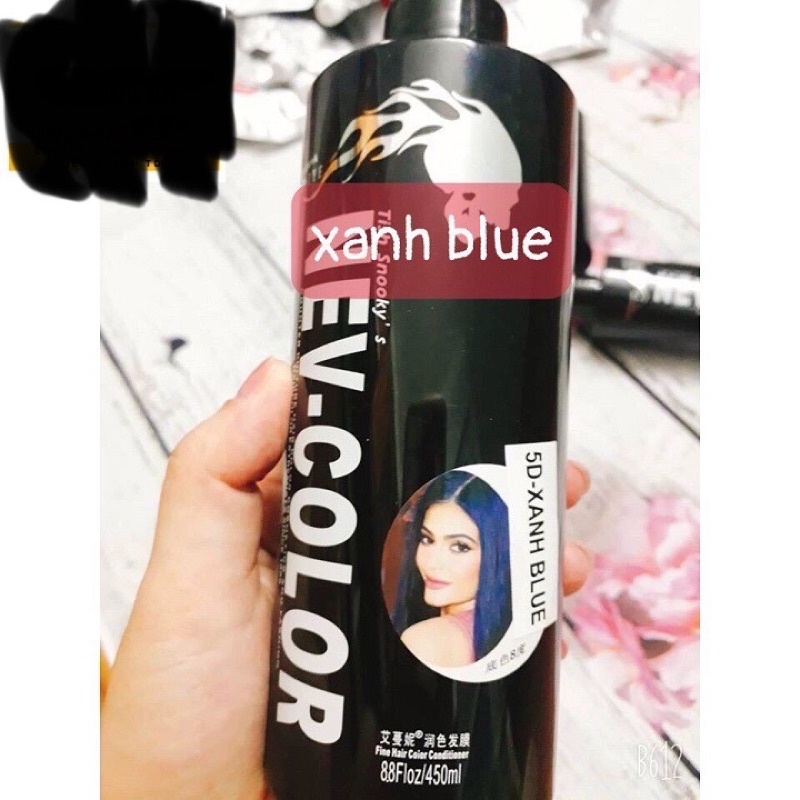 Nhuộm Phủ Bóng Xanh Blue Nev Color 450ml