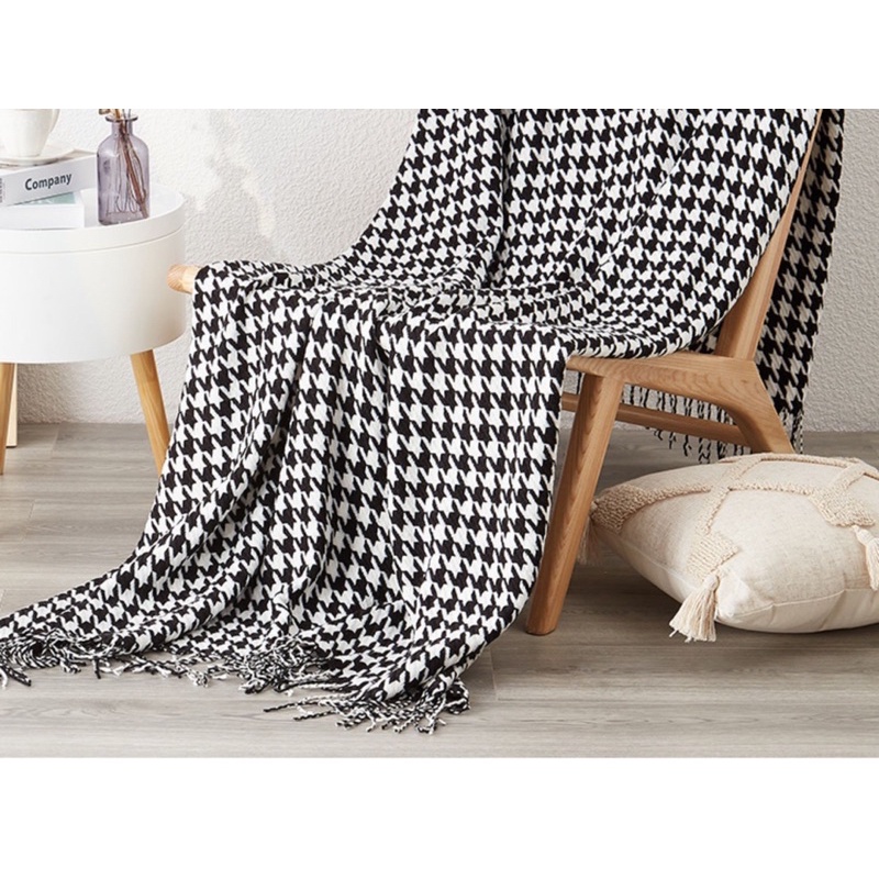 THẢM LEN ZICZAC TRANG TRÍ SOFA/ THẢM TRANG TRÍ