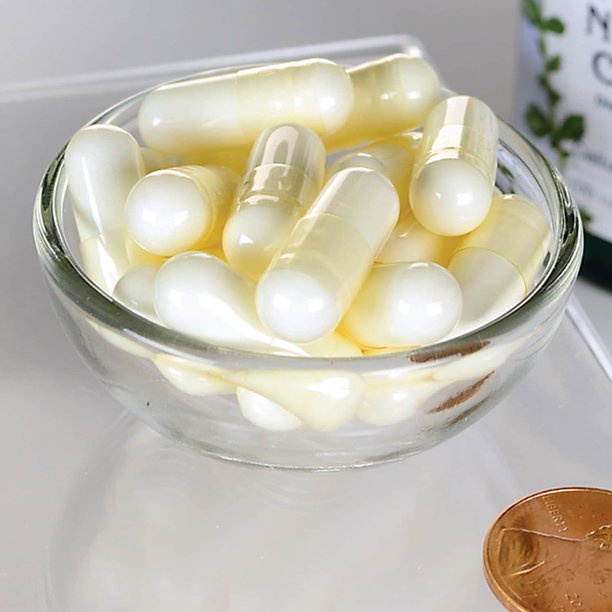 Swanson N-Acetyl Cysteine  600mg - Viên Uống Giải Độc Gan, Phục Hồi, Mát Gan Và Chống Oxy Hóa 100 viên